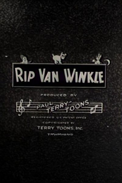 movie poster for Rip Van Winkle