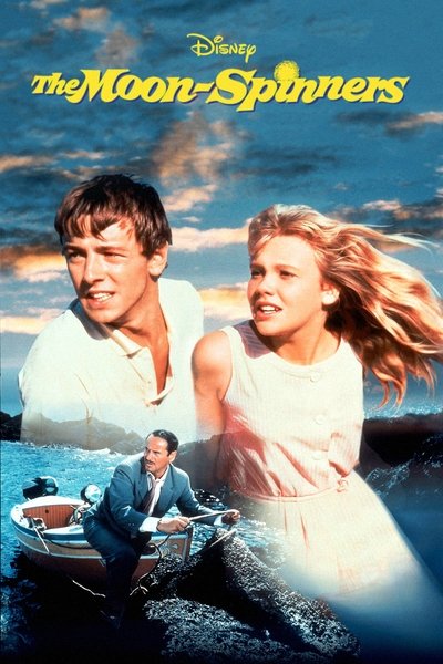 Poster for the movie The Moon-Spinners