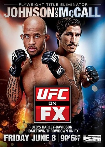 Poster for the movie UFC on FX 3: Johnson vs. McCall 2