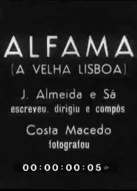 Poster do Filme Alfama, a velha Lisboa