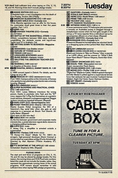 Poster do Filme TV a Cabo (Ou uma Noite na Vida)