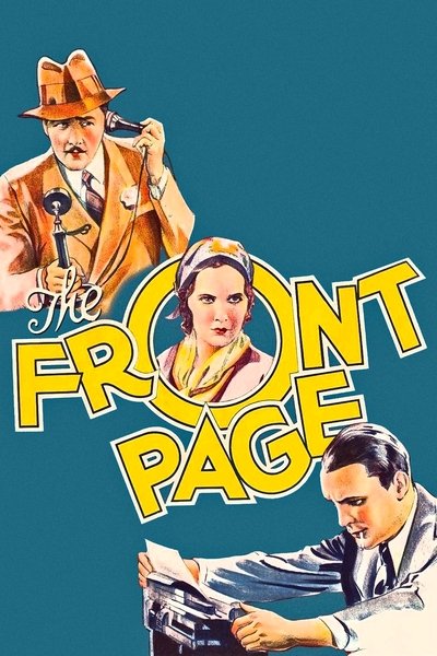 The Front Page poster The Front Page