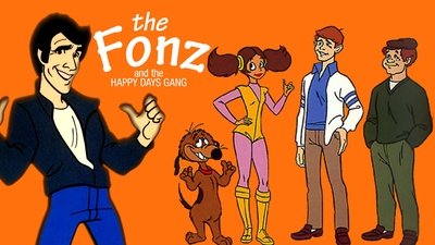  fanart The Fonz and the Happy Days Gang