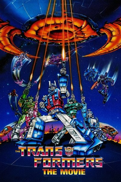 Poster for the movie The Transformers: The Movie