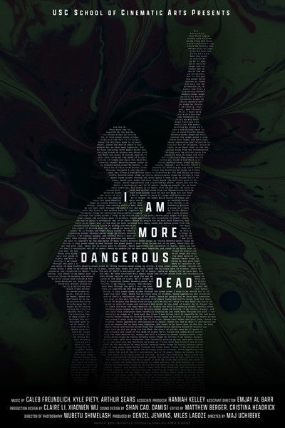 Poster do Filme I Am More Dangerous Dead