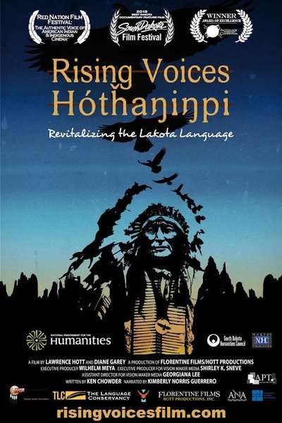 Poster do Filme Rising Voices/Hótȟaŋiŋpi