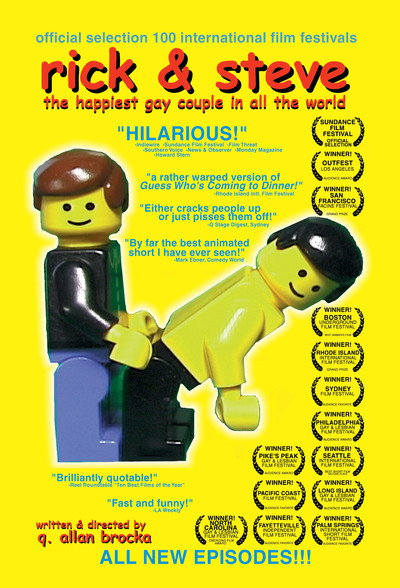 Poster do Filme Rick and Steve: The Happiest Gay Couple in all the World Cum & Quiche