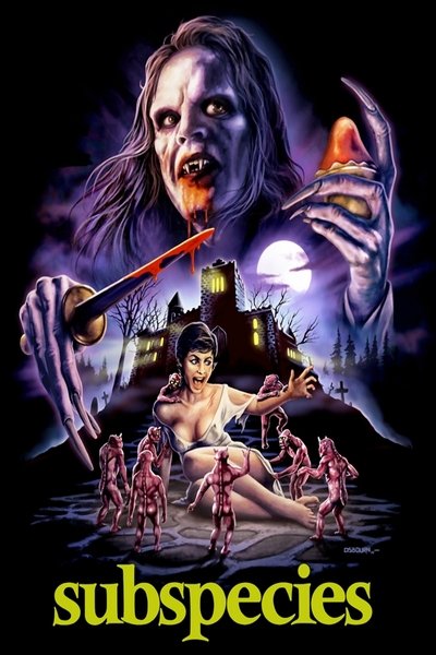 Poster for the movie Subspecies