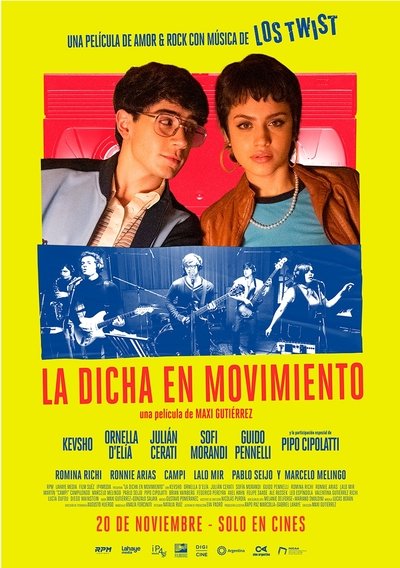 movie poster for La dicha en movimiento