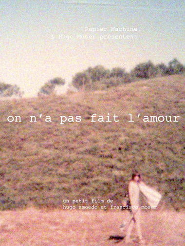 movie poster for On n'a pas fait l'amour