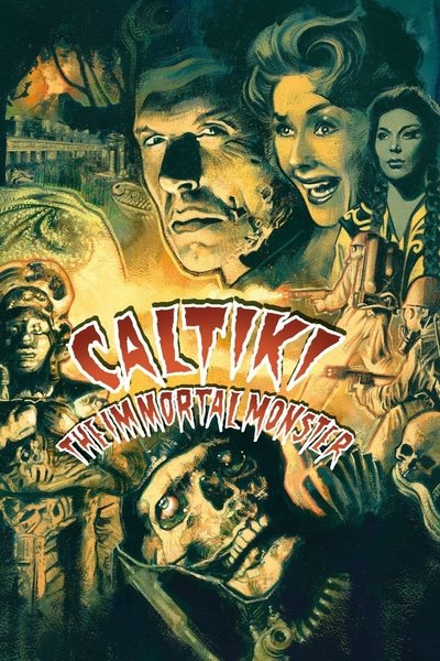 Poster for the movie Caltiki, the Immortal Monster