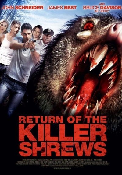 Poster for the movie Return of the Killer Shrews