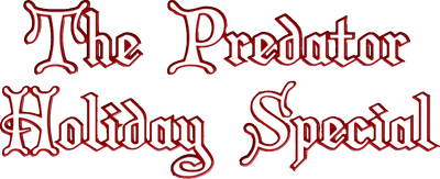 The Predator Holiday Special Logo