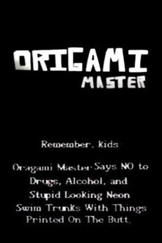 Poster do Filme Ninja Ko: The Origami Master