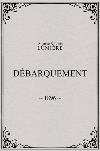Poster for the movie Débarquement