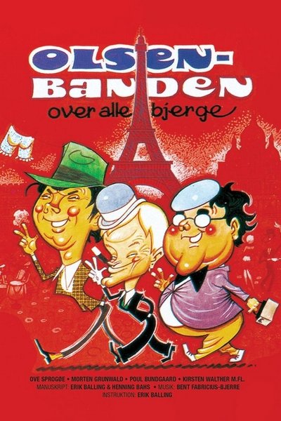 Poster for the movie The Olsen Gang Long Gone