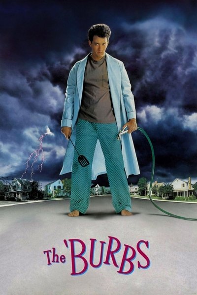 Poster for the movie The 'Burbs