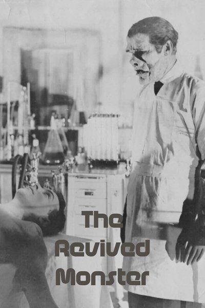 Poster for the movie The Revived Monster
