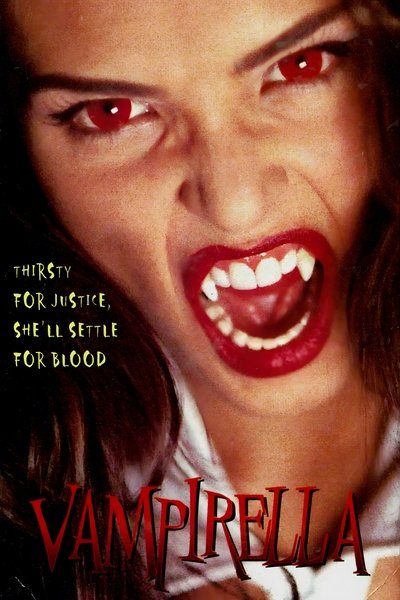 Poster for the movie Vampirella