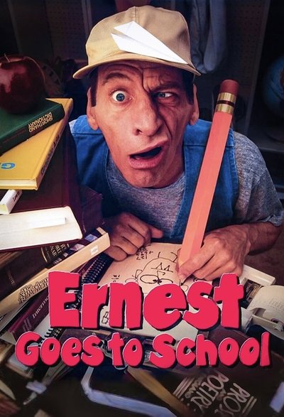 Poster for the movie Ernest Goes to School