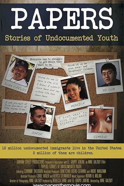 Poster do Filme Papers: Stories of Undocumented Youth