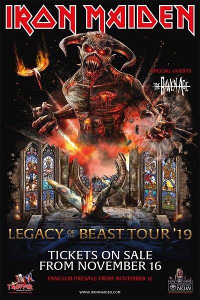 Iron Maiden - Legacy Of The Beast Tour