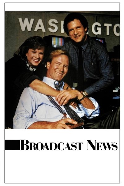 Poster for the movie Broadcast News