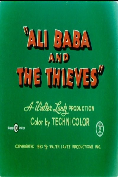movie poster for Ali Baba and the Thieves