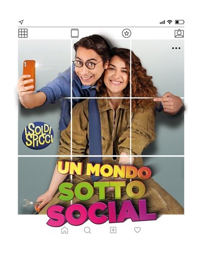 Poster for the movie Un mondo sotto social