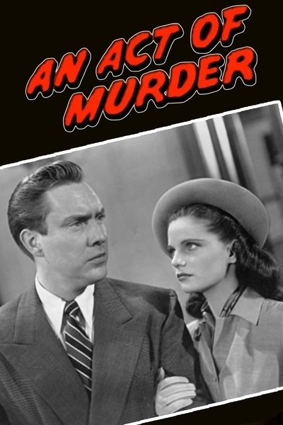 Poster for the movie An Act of Murder