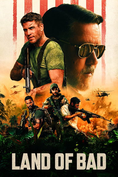 Land of Bad (2024) BluRay [Dual Audio] [Hindi ORG DD 2.0 – English] 1080p | 10-Bit | 720p | HEVC | 480p [x264|x265] Esubs