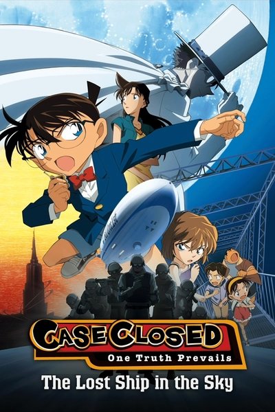 Poster for the movie Detective Conan: The Lost Ship in the Sky