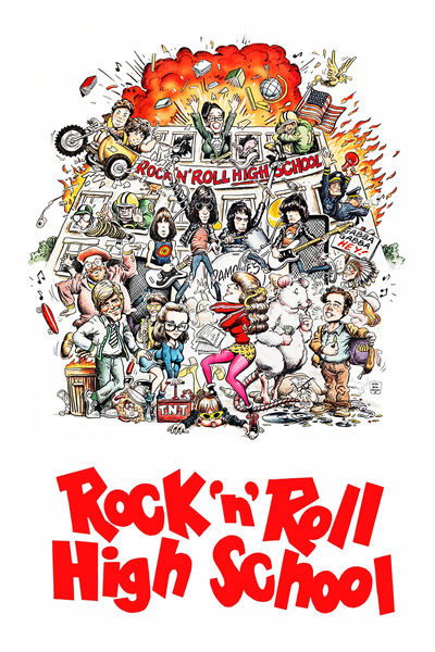 Poster for the movie Rock 'n' Roll High School