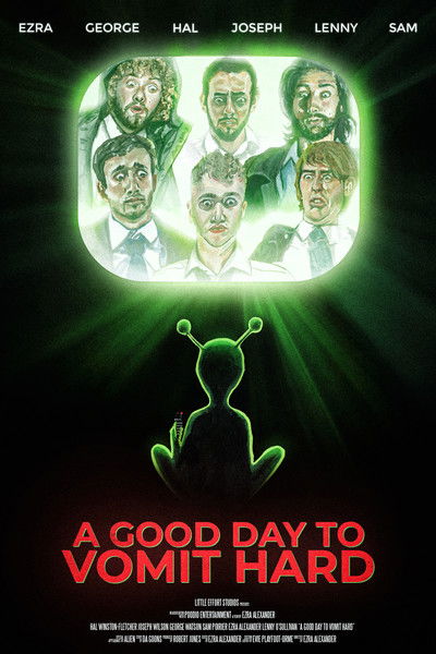 movie poster for A GOOD DAY TO VOMIT HARD