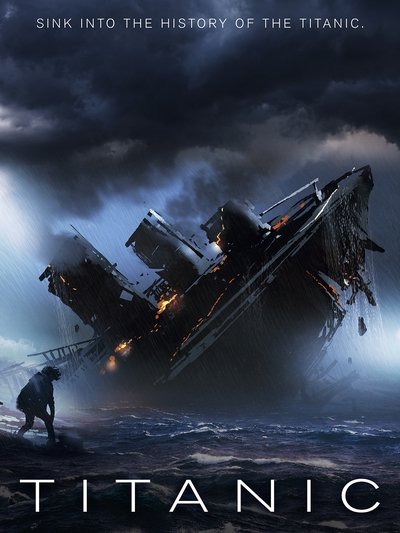 Poster for the movie Titanic