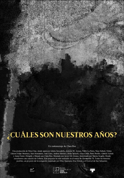 Poster do Filme ¿Cuáles son nuestros años?