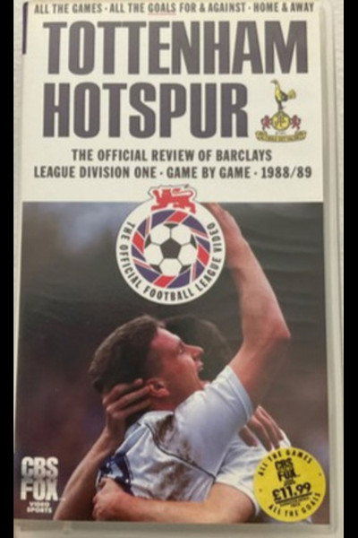Tottenham Hotspur - Official Review Of The Season 1988-89