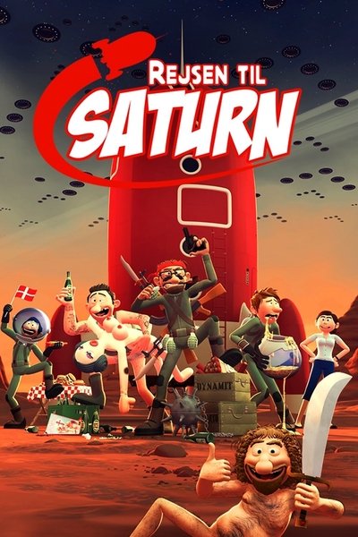 Poster for the movie Journey to Saturn