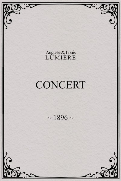 Concert poster Concert