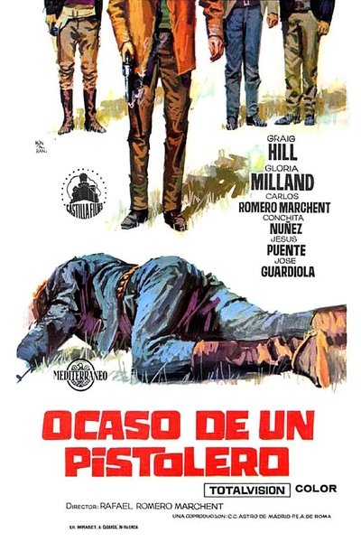 Ocaso de un pistolero poster Ocaso de un pistolero