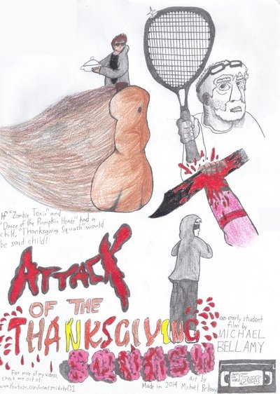 Poster do Filme Attack of the Thanksgiving Squash