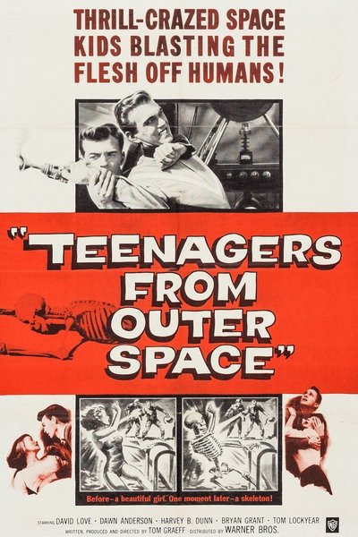 Teenagers from Outer Space poster Teenagers from Outer Space