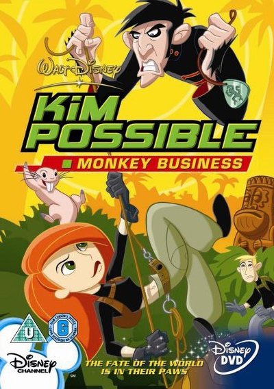 Poster for the movie Kim Possible: Monkey Business