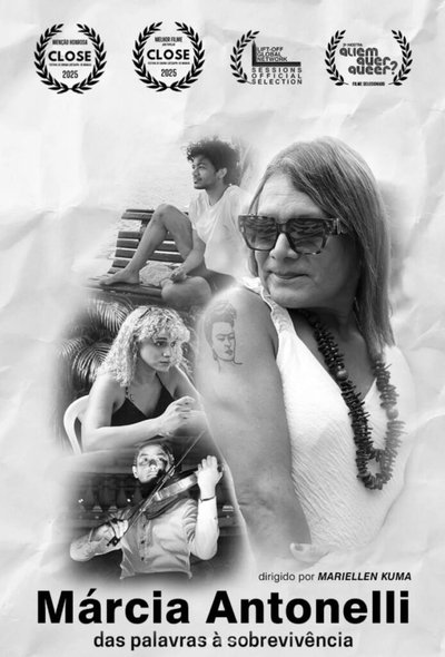 movie poster for Márcia Antonelli: Das Palavras à Sobrevivência