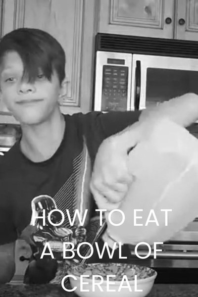 movie poster for How to Eat a Bowl of Cereal