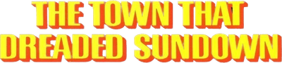 The Town That Dreaded Sundown Logo