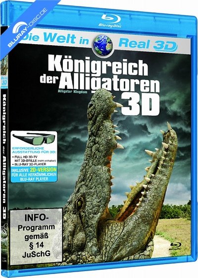 movie poster for Alligator Kingdom 3D