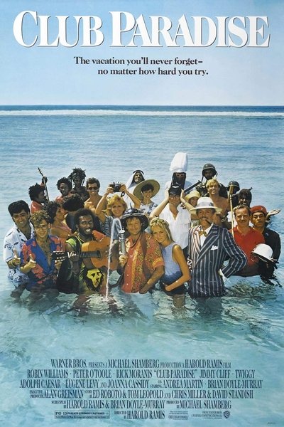 Poster for the movie Club Paradise