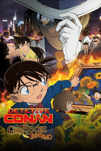 Poster do Filme Detetive Conan: Girassóis do Inferno