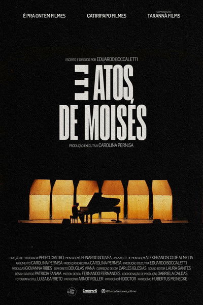 Poster do Filme 3 Atos de Moisés